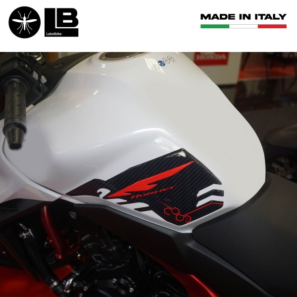 Stickers 3D Motorcycle side tank protectors compatible with Honda Hornet 2023-2024