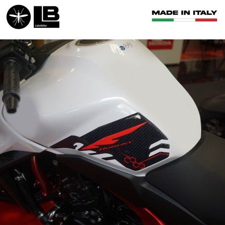 Pegatinas 3D Protectores laterales de depósito de moto compatibles con Honda Hornet 2023-2024