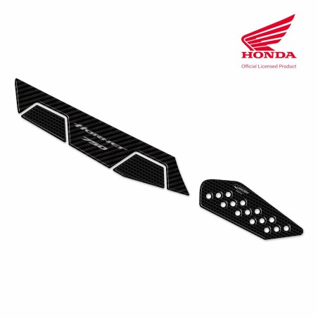 Adesivo resinato 3D Protezione marmitta moto compatibile con Honda Hornet 2023-2024