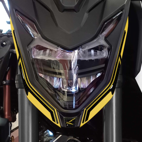 3D Motorrad-Frontschutz-Aufkleber kompatibel mit Honda Hornet 2023-2024