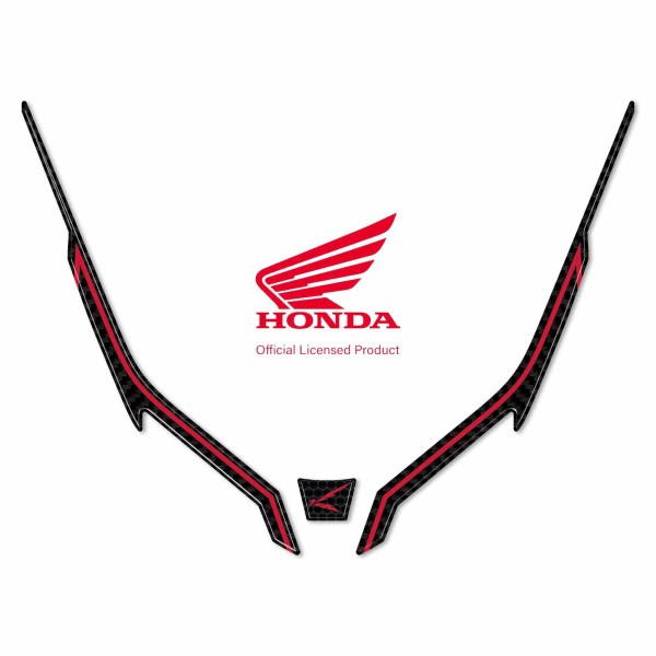 Adesivo 3D Protezione Muso Frontale moto compatibile con Honda Hornet 2023-2024