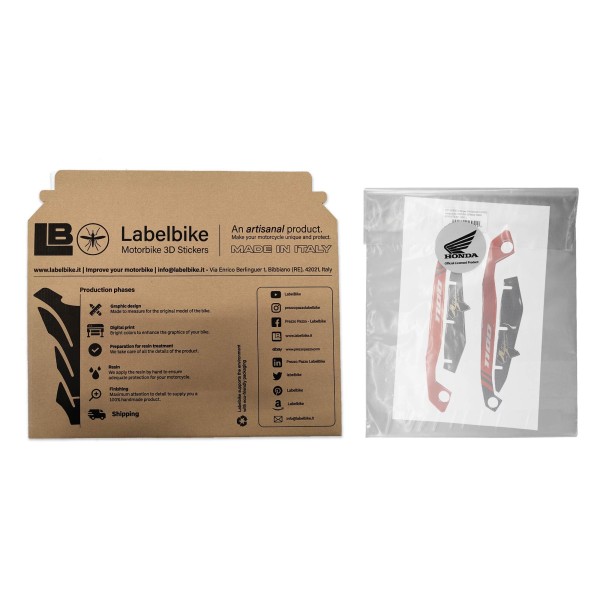 3D ADHESIVE KIT for HONDA AFRICA TWIN ADVENTURE 1100 L compatible MOTORCYCLE HANDRAILS