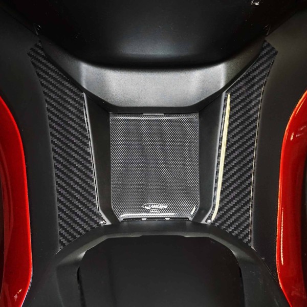 Adesivo in resina gel 3D protezione pedana compatibile Honda scooter Forza 750