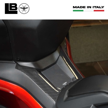 Pegatina de protección de estriberas 3D en gel de resina compatible Honda scooter Forza 750
