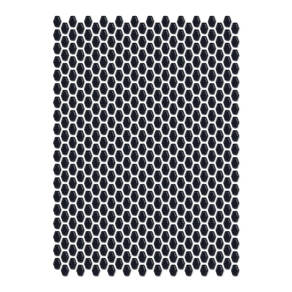 Protectores Hexagonales 3D de Resina Gel Adhesiva compatibles con Motos, Coches y Bicicletas