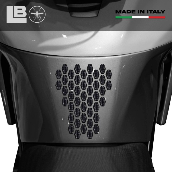 Protectores Hexagonales 3D de Resina Gel Adhesiva compatibles con Motos, Coches y Bicicletas