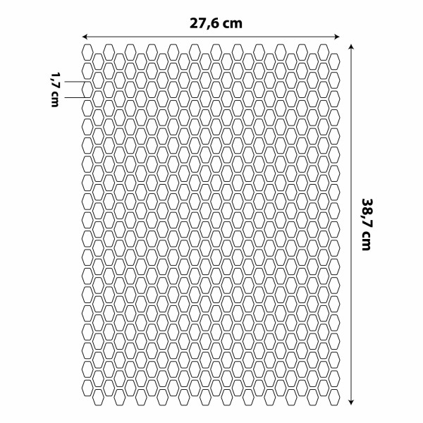 Protecteurs hexagonaux en résine gel adhésive 3D compatibles avec les motos, les voitures et les vélos