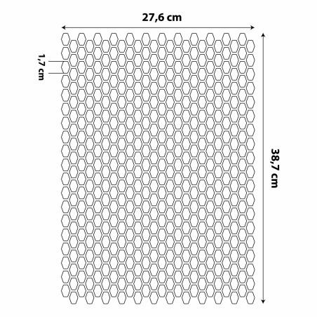 Protecteurs hexagonaux en résine gel adhésive 3D compatibles avec les motos, les voitures et les vélos