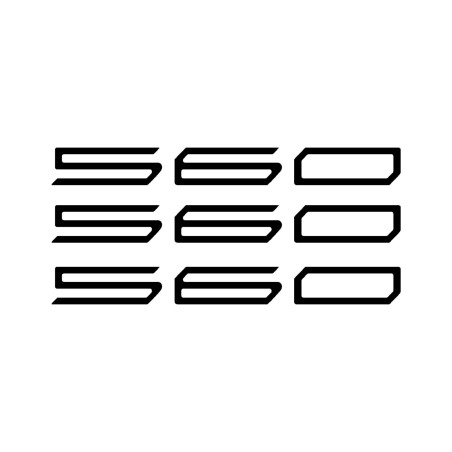 Three 560 tmax scooter stickers compatible with Yamaha T-Max 2022-2025