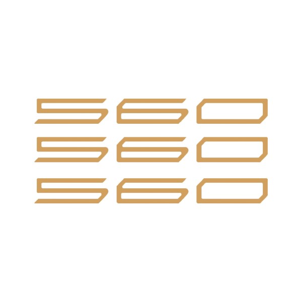 Drei 560 tmax Roller Aufkleber kompatibel mit Yamaha T-Max 2022-2025