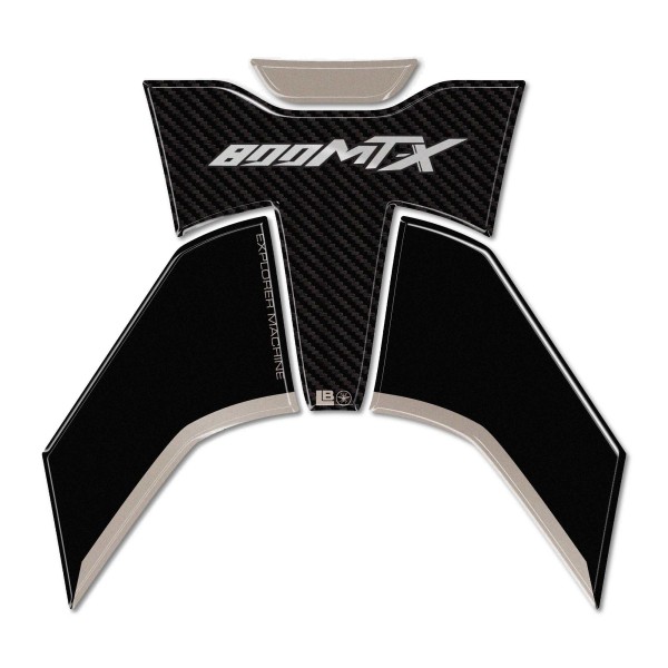 Protector de depósito adhesivo 3D Moto compatible con Cf Moto 800 MT-X 2025