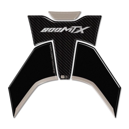Protector de depósito adhesivo 3D Moto compatible con Cf Moto 800 MT-X 2025