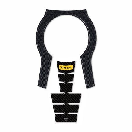 3D Resin Sticker Protection Tunnel Stud compatible with Yamaha Tmax 2022-5