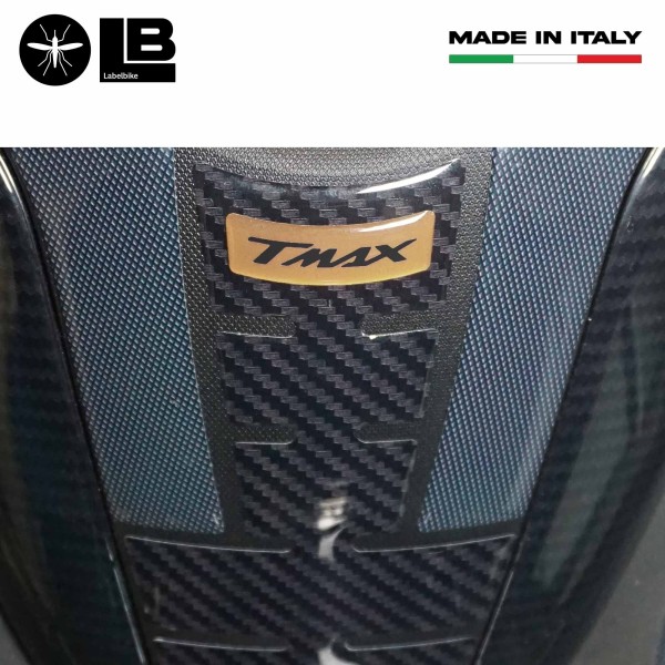 Pegatina 3D de resina Protección Túnel Stud compatible con Yamaha Tmax 2022-5