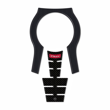 3D Resin Sticker Protection Tunnel Stud compatible with Yamaha Tmax 2022-5