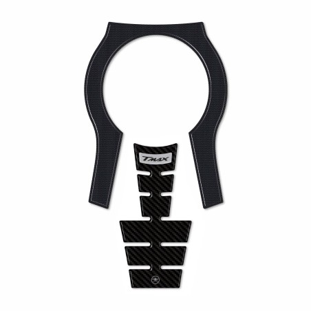 3D Resin Sticker Protection Tunnel Stud compatible avec Yamaha Tmax 2022-5