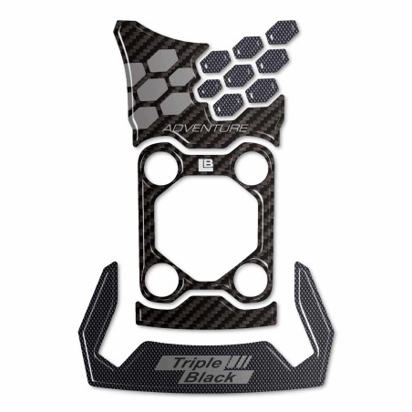 Protector de depósito alto adhesivo 3D compatible con BMW R 1300 GS Adventure