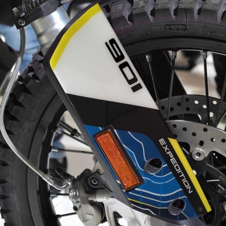 Protectores de ala alta Adhesivos para moto compatibles con Husqvarna Norden 901 2023