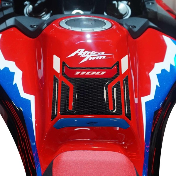Adesivo 3D Protezione Paraserbatoio moto compatibile con Honda Africa Twin 2024