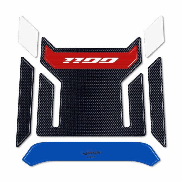 Pegatina 3D protector depósito moto compatible con Honda Africa Twin 2024