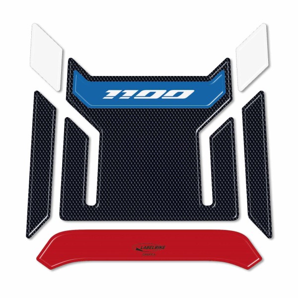 3D Tank Guard Sticker motorbike compatible with Honda Africa Twin 2024