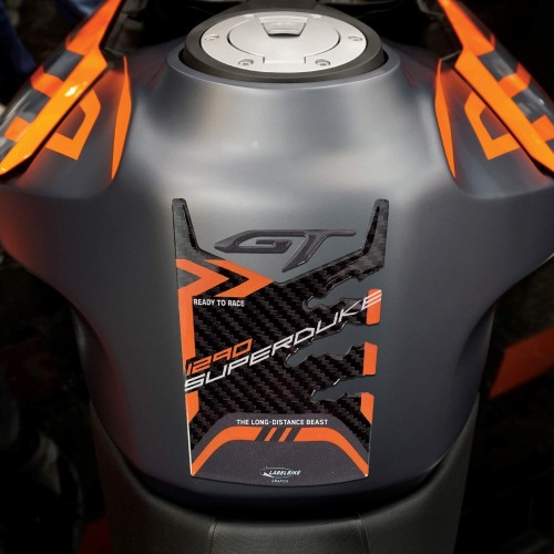                             Paraserbatoio moto Adesivo 3D compatibile con KTM 1290 Super Duke GT 2022-2024
                          