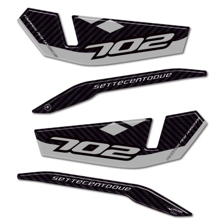 Stickers 3D Handguards motorbike compatible with Benelli TRK 702 and 702X