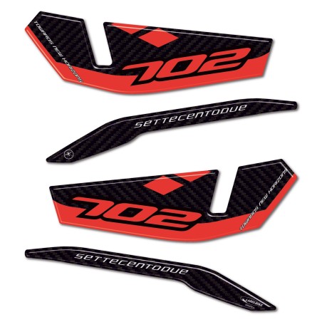 Stickers 3D Handguards motorbike compatible with Benelli TRK 702 and 702X