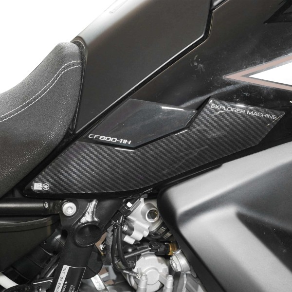 3D Gel Stickers 3D Motorcycle Tank Side Protectors compatible with CfMoto 800MT-X