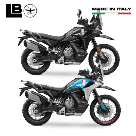 Pegatinas de gel 3D Protectores laterales de depósito de moto compatibles con CfMoto 800MT-X