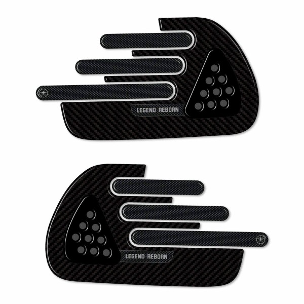 Stickers 3D protections latérales de réservoir de moto compatibles avec Yamaha XSR900 2022