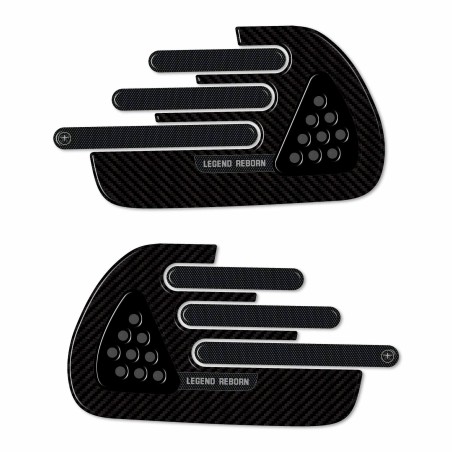 Pegatinas 3D protectores laterales depósito moto compatible con Yamaha XSR900 2022