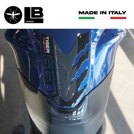 3D Tank Guard Stickers compatible with Triumph Tiger 660 Sport
