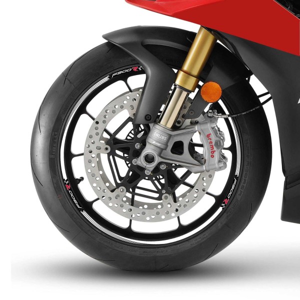 Kit strisce adesive moto compatibili BMW F900R adesivi tuning cerchi 17' F900 R