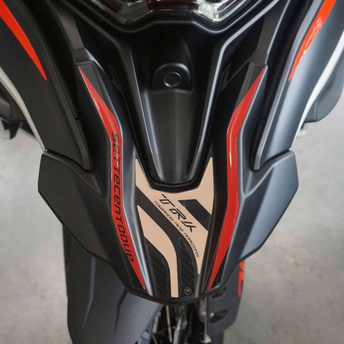                             Front Beak Protection Stickers compatible with Benelli TRK 702 702X Beige
                          