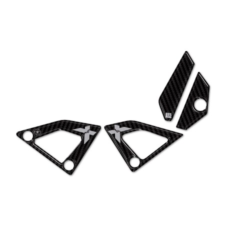 Pegatinas 3D protectores de talón de moto compatibles con CfMoto 800 MT-X 2025