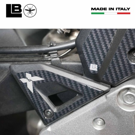 Protections de talon moto autocollantes 3D compatibles avec CfMoto 800 MT-X 2025