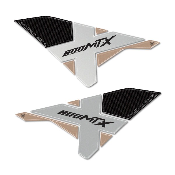 Stickers 3D Protecteurs de siège moto compatibles avec CfMoto 800MT-X