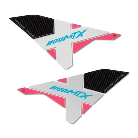 Stickers 3D Protecteurs de siège moto compatibles avec CfMoto 800MT-X