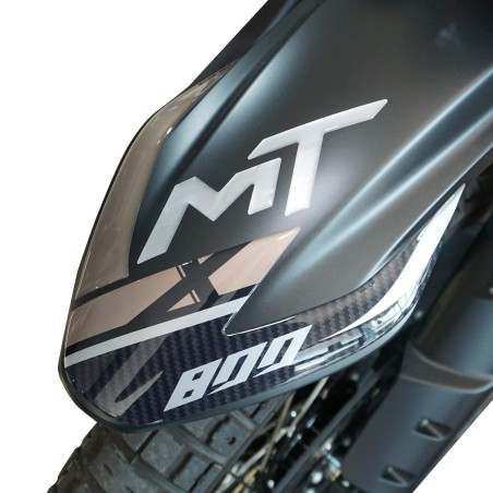 3D Motorcycle Mudguard Protection Sticker compatible with Cf Moto 800 MT-X 2025