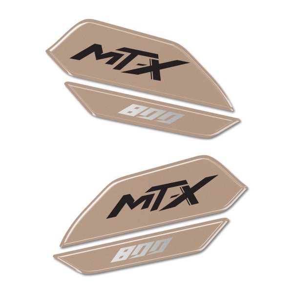 Αυτοκόλλητα 3D προστατευτικά χειρός μοτοσικλέτας συμβατά με Cf Moto 800 MT-X 2025