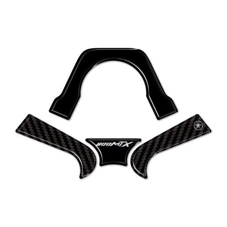 Placa de protección de horquilla de moto Pegatina 3D compatible con CFMoto 800MT-X 2025