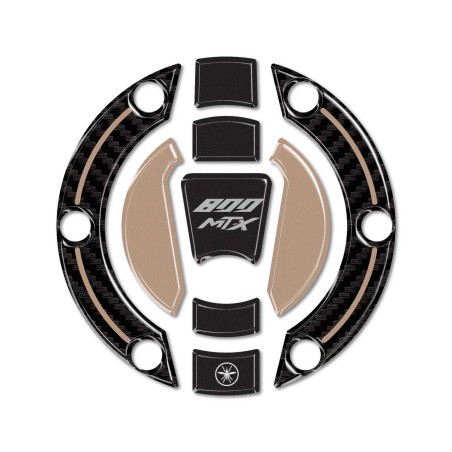 Gel Adhesivo 3D Tapa del Depósito Protección Moto compatible con CF Moto 800MT-X