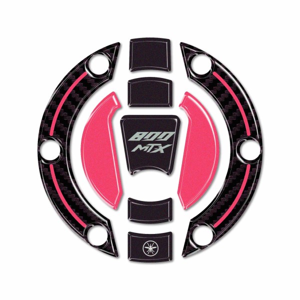 Adesivo Gel 3D Protezione Tappo Serbatoio moto compatibile con CF Moto 800MT-X