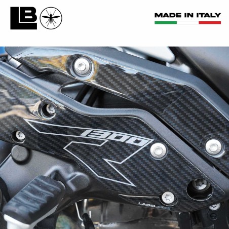 3D Stickers Footrests Heel Pads motorbike compatible with BMW R1300 R RS