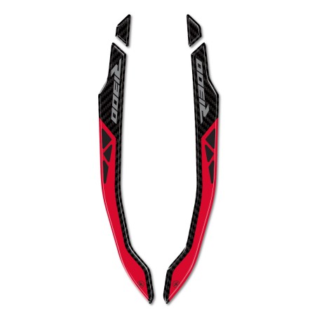 Adesivi resinati 3D Protezioni Maniglie moto compatibili con BMW R1300R R1300RS