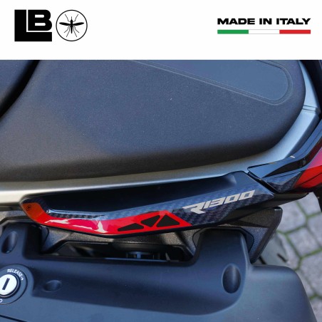 Stickers 3D en résine pour poignée de moto compatible avec BMW R1300R R1300RS