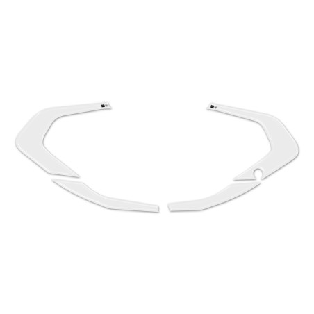 Protecteurs de cadre supérieur de moto autocollants 3D compatibles avec BMW R1300R RS