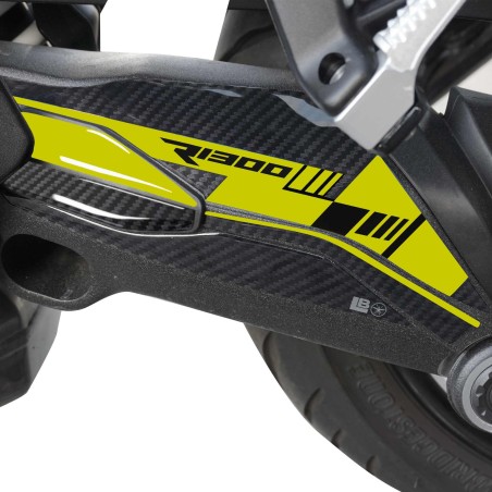 Protection adhésive 3D de l'espace passager de la moto compatible avec BMW R1300R RS