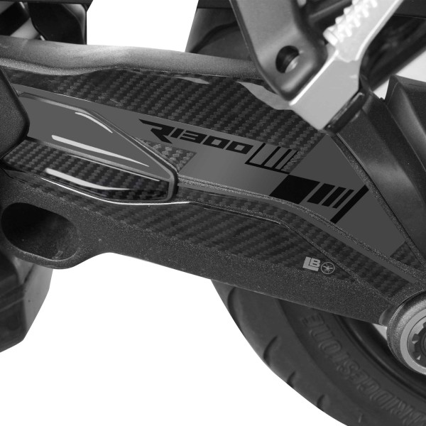 3D adhesive motorbike passenger area guard compatible with BMW R1300R RS